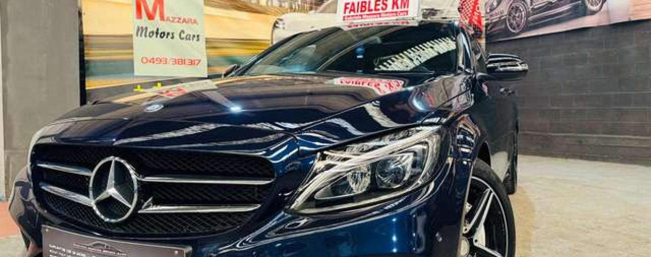 Mercedes-Benz C 200 C 200D Pack AMG Automatique LED Toit Pano GPS Cuir 18