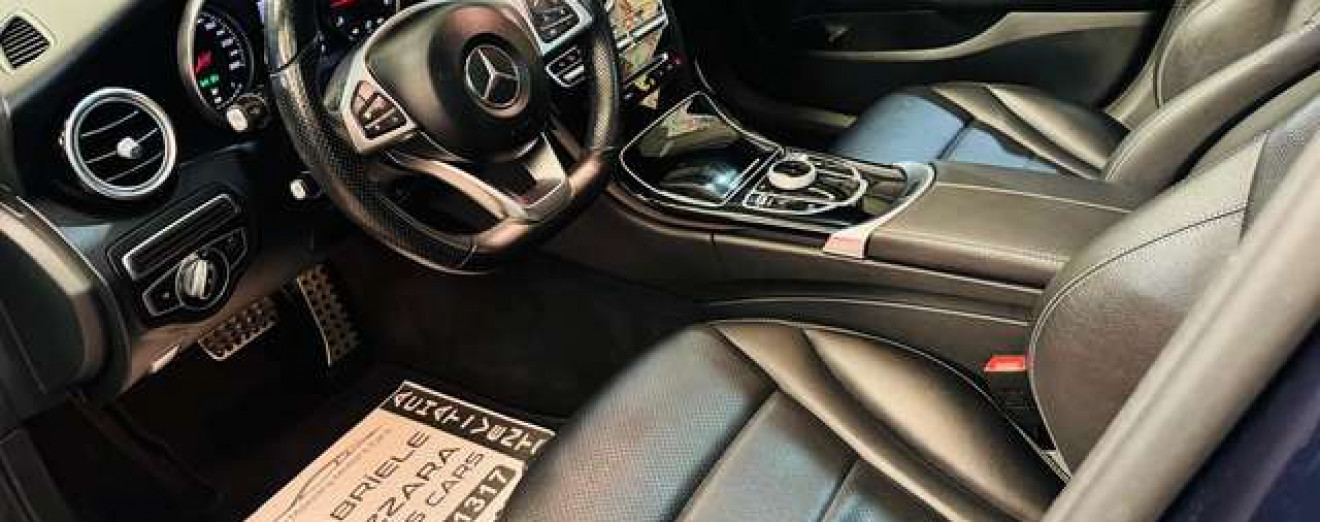 Mercedes-Benz C 200 C 200D Pack AMG Automatique LED Toit Pano GPS Cuir 18
