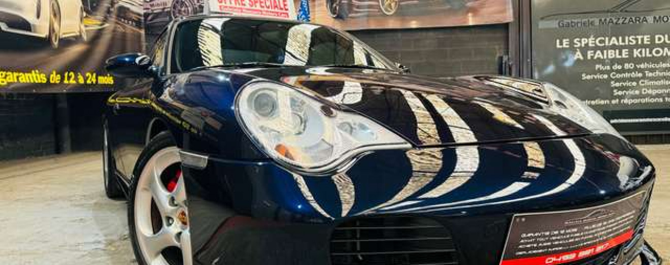 Porsche 996 991 996 Carrera 4 Phase2 3.6i Pack Aero CarPlay Bose Xénon Toit ouvrant PDC Ligne Cargraphic Showroom!!