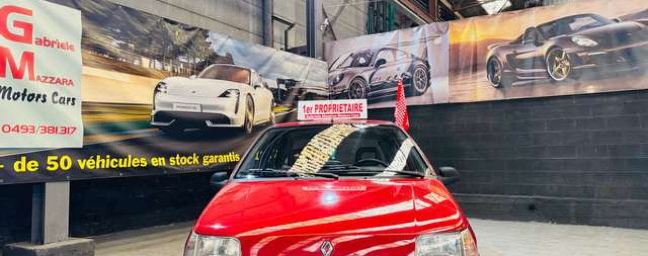 Renault Clio 1.1i essence Ancêtre ct ok vierge