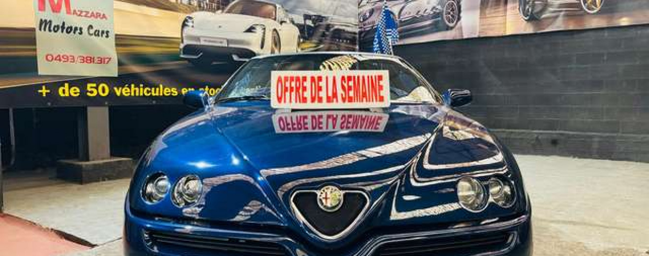 Alfa Romeo Spider 2.0i 16v TS Airco J.A Cuir Airbag TVA 21% Incl
