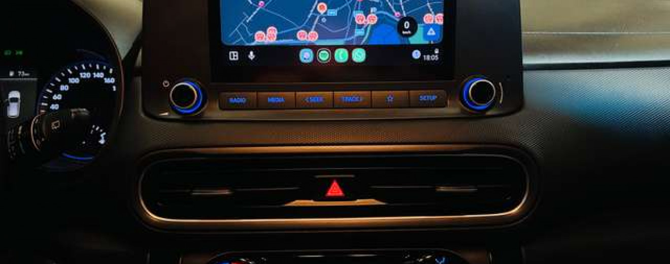 Hyundai KONA Kona 1.0 T-GDi GPS CarPlay Caméra Airco