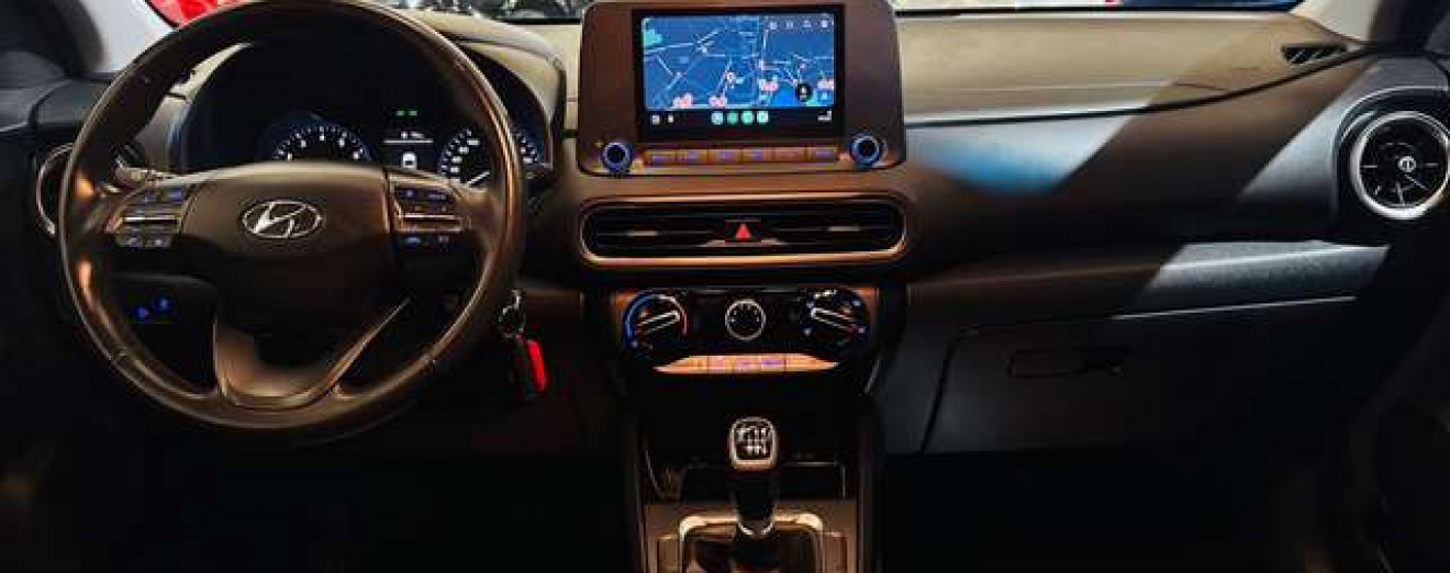 Hyundai KONA Kona 1.0 T-GDi GPS CarPlay Caméra Airco
