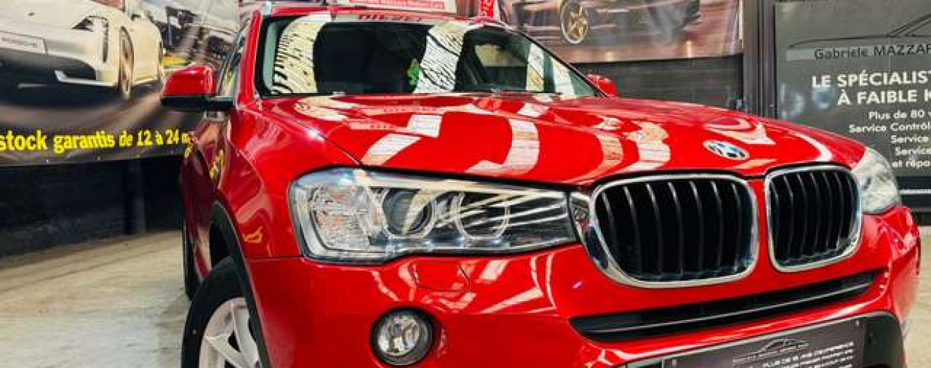 BMW X3 X3 2.0 d xDrive20 Cuir GPS Xénon Att remorque Sièges chauffants