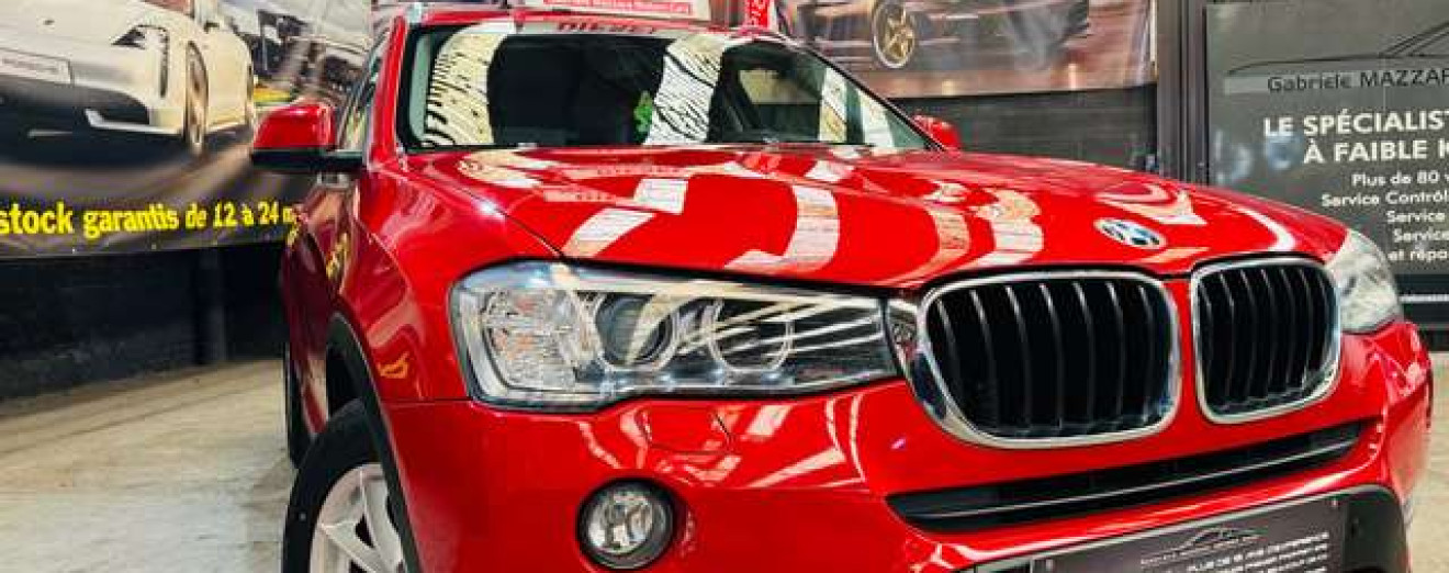 BMW X3 X3 2.0 d xDrive20 Cuir GPS Xénon Att remorque Sièges chauffants