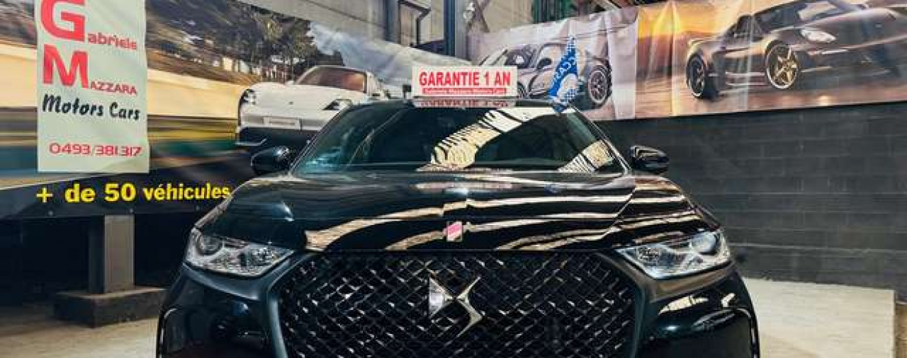 DS Automobiles DS 7 Crossback DS7 1.5 BlueHDi Performance Line CarPlay GPS Caméra 360 Cockpit Att remorque Alcantara PDC GPS J.A LED