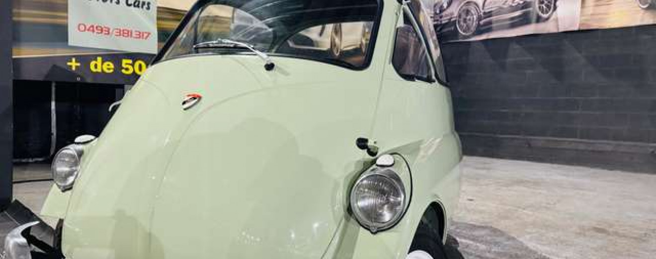 Iso Rivolta ISO isetta Milan 1 propriétaire vehicule belge!