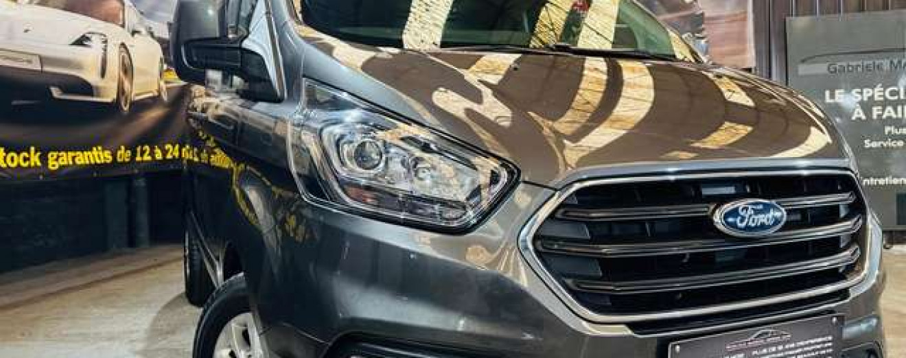 Ford Transit Custom 2.0TDCi - Long Châssis - 5Places - Tva Incl