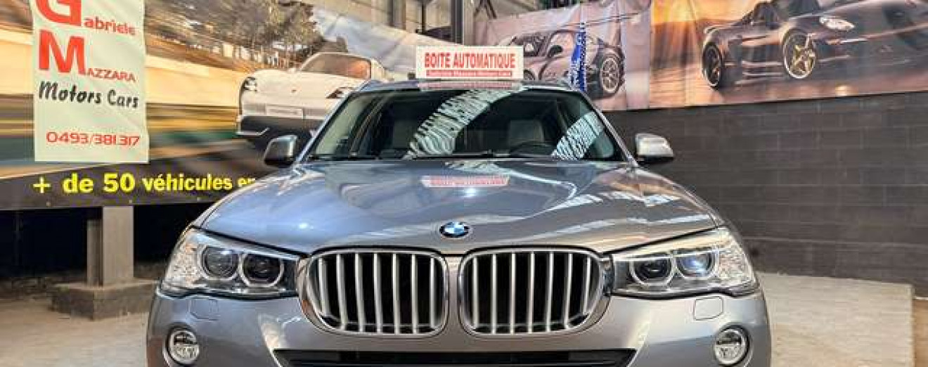 BMW X3 X3 2.0 dA xDrive20 Pack Sport Cuir GPS Xénon Att remorque LED J.A