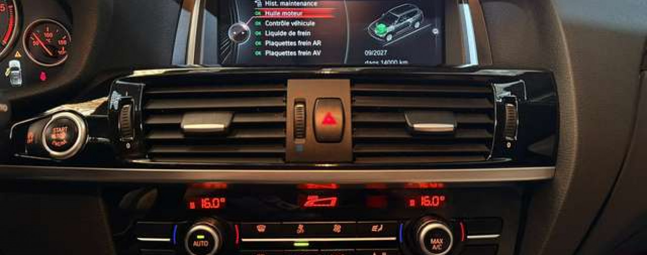 BMW X3 X3 2.0 dA xDrive20 Pack Sport Cuir GPS Xénon Att remorque LED J.A