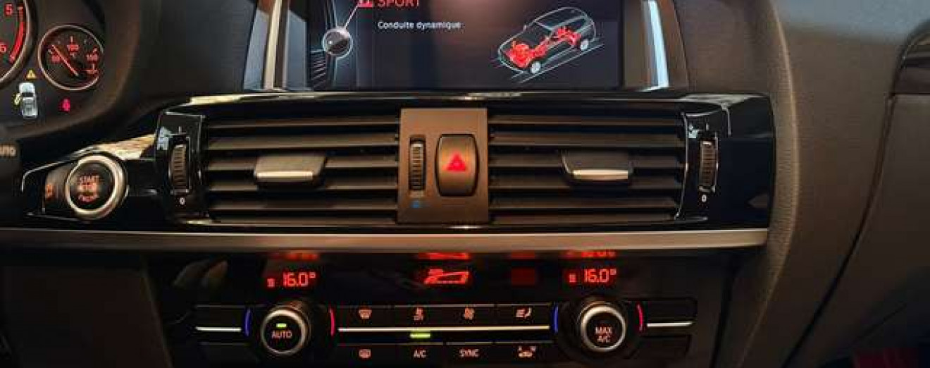 BMW X3 X3 2.0 dA xDrive20 Pack Sport Cuir GPS Xénon Att remorque LED J.A