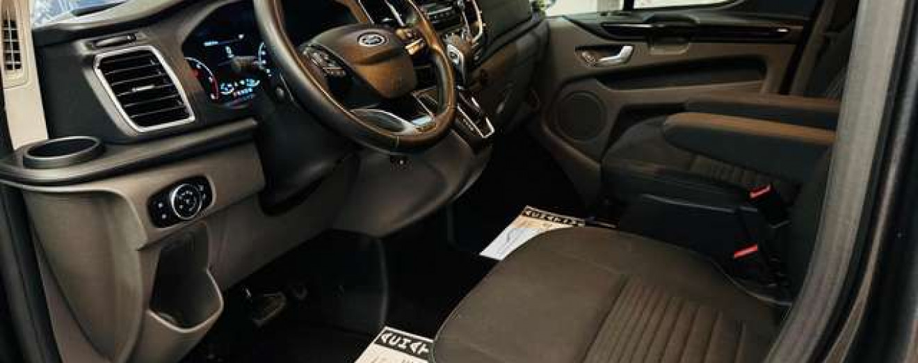 Ford Transit Custom 2.0 TDCi L2H1 Automatique Double portes CarPlay Caméra Attache remorque TVA/BTW 21% Incl