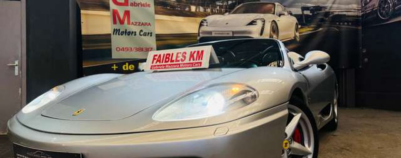 Ferrari 360 Modena Spider 3.6i V8 40v F1