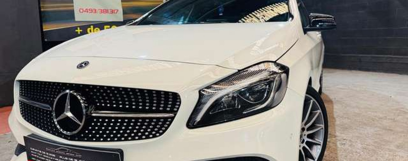 Mercedes-Benz A 200 A200D Pack AMG Automatique Caméra Toit Panoramique PDC Clim Cuir LED