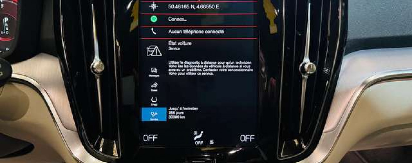 Volvo V60 V60 2.0D3 Geartronic Airco cuir GPS Cockpit LED