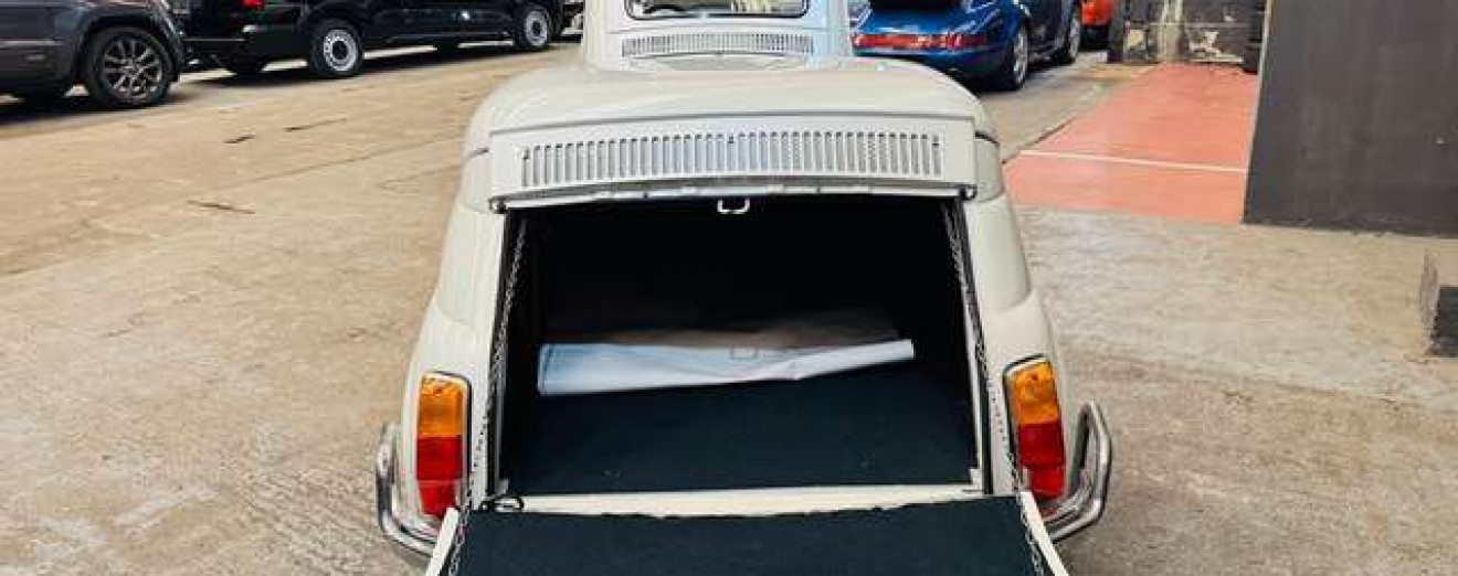 Fiat 500 499cc 110F Restaurée + Remorque Fiat 500