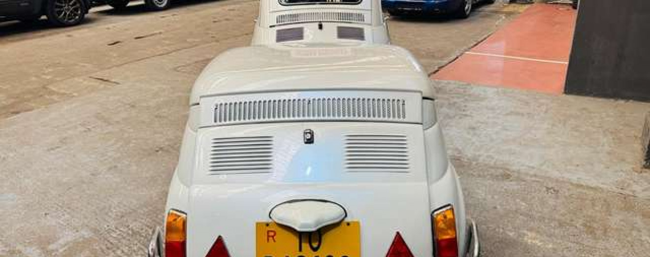 Fiat 500 499cc 110F Restaurée + Remorque Fiat 500