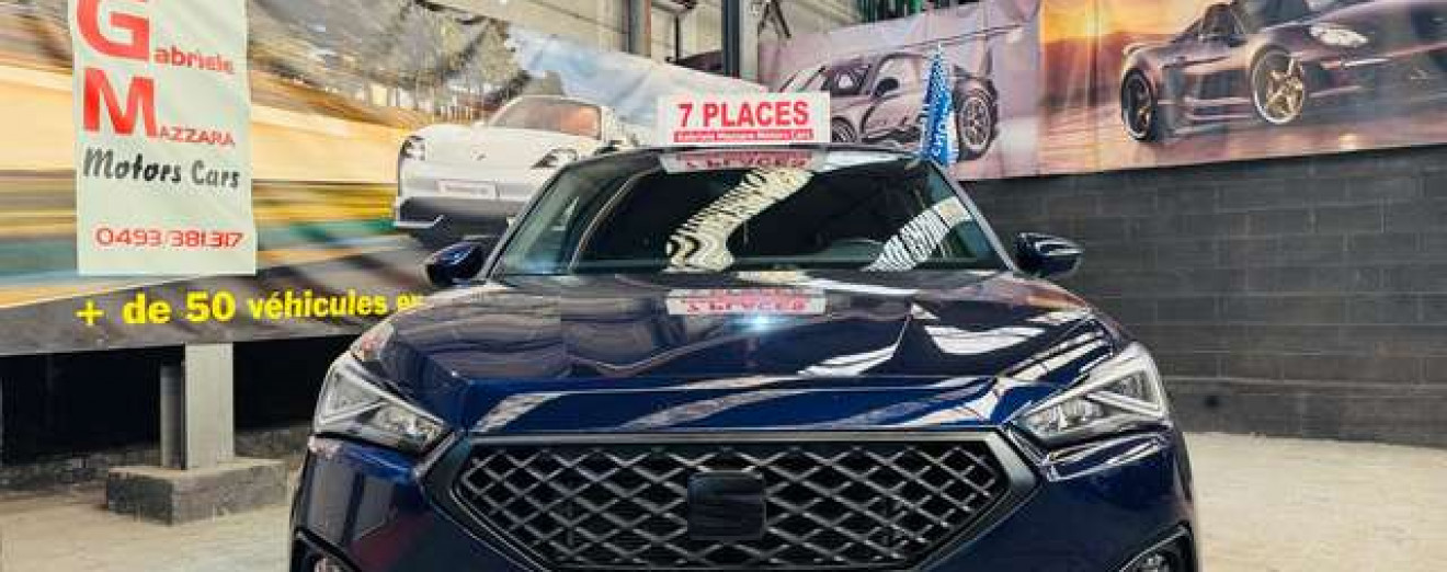 SEAT Tarraco Tarraco 2.0 CR TDi 4Drive DSG 7 Places Cockpit CarPlay Caméra 360 LED J.A
