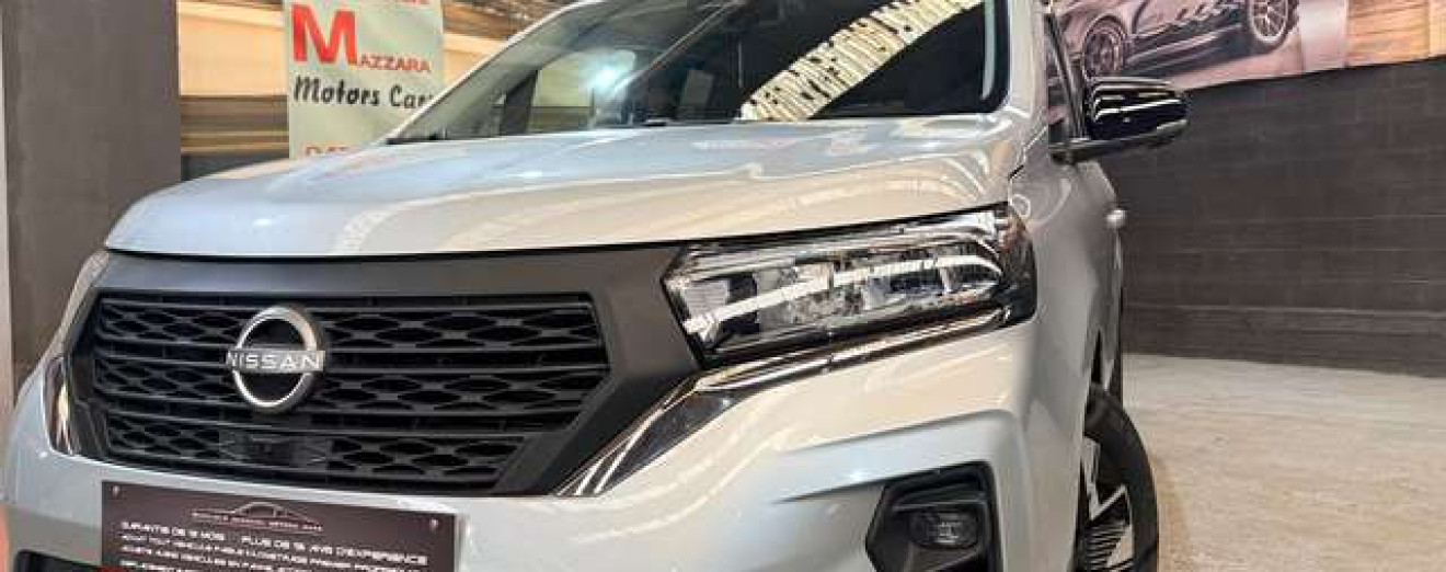 Nissan Townstar 1.3 DIG-T 5Places CarPlay LED GPS Xénons Cuir Caméra 360 Attache remorque