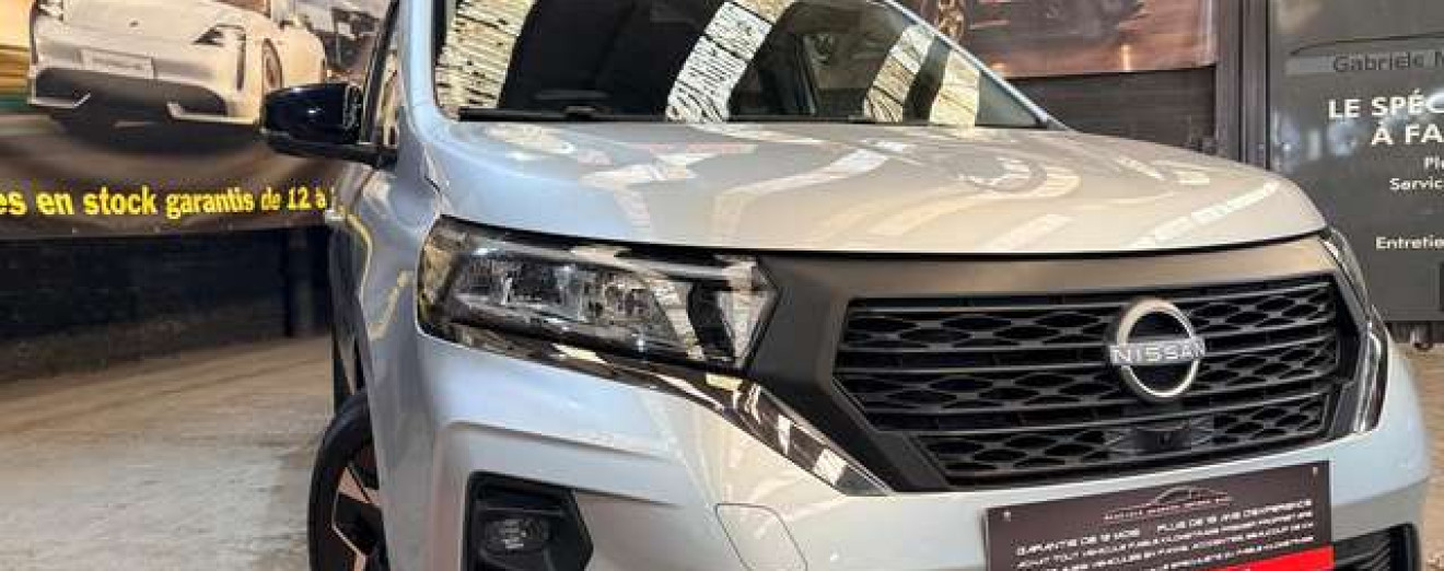 Nissan Townstar 1.3 DIG-T 5Places CarPlay LED GPS Xénons Cuir Caméra 360 Attache remorque