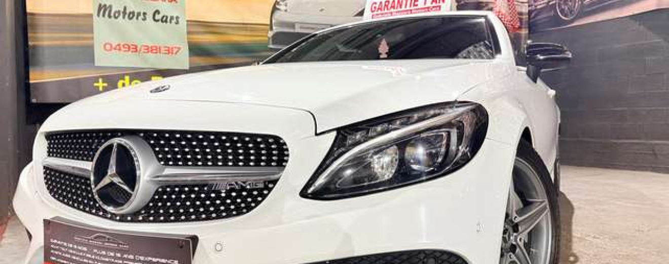 Mercedes-Benz C 220 Cabriolet C 220d Gtronic AMG Cuir GPS LED High performance