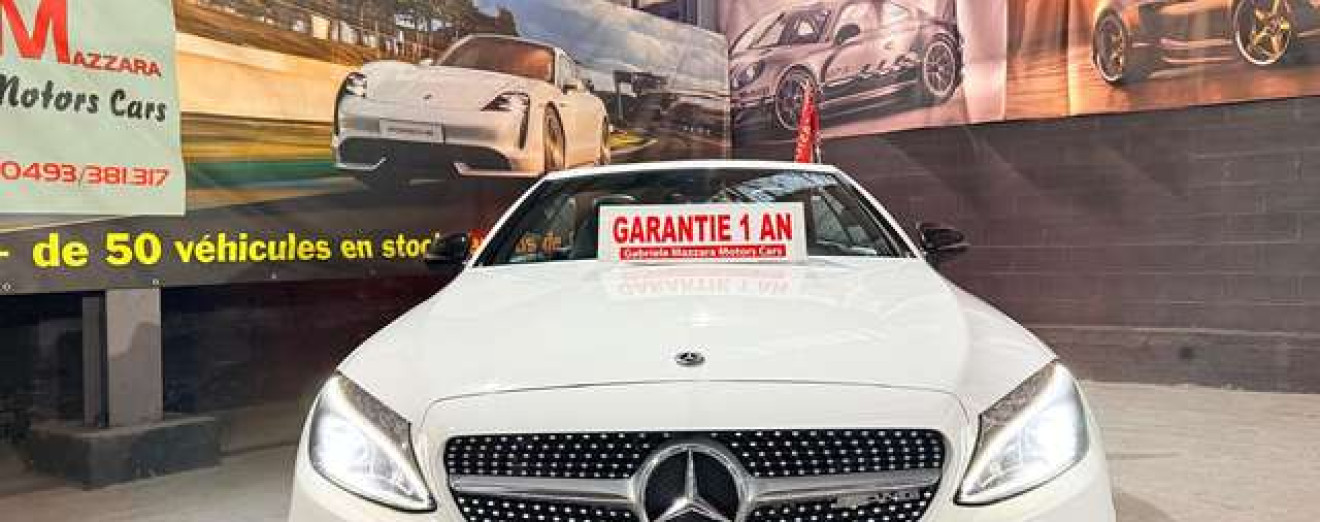 Mercedes-Benz C 220 Cabriolet C 220d Gtronic AMG Cuir GPS LED High performance