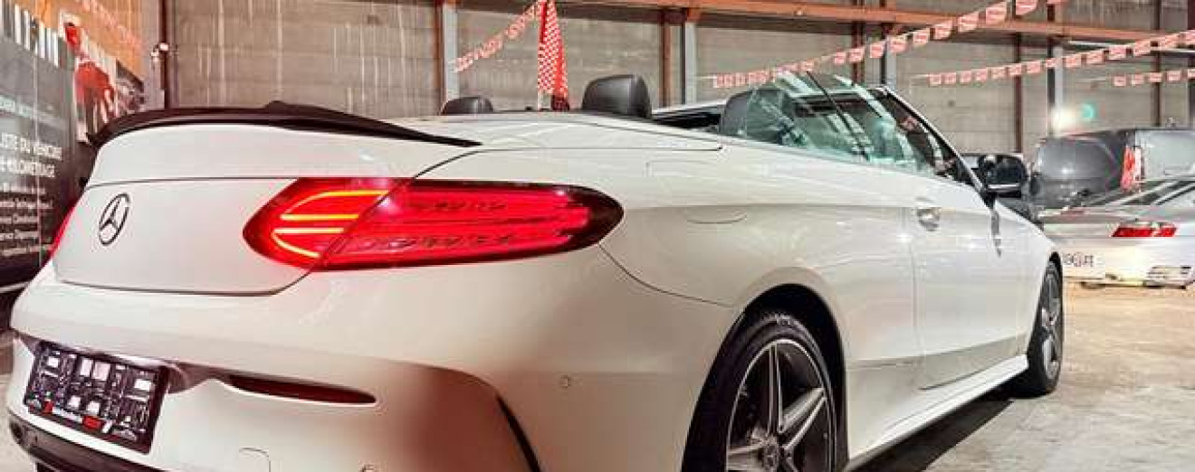 Mercedes-Benz C 220 Cabriolet C 220d Gtronic AMG Cuir GPS LED High performance
