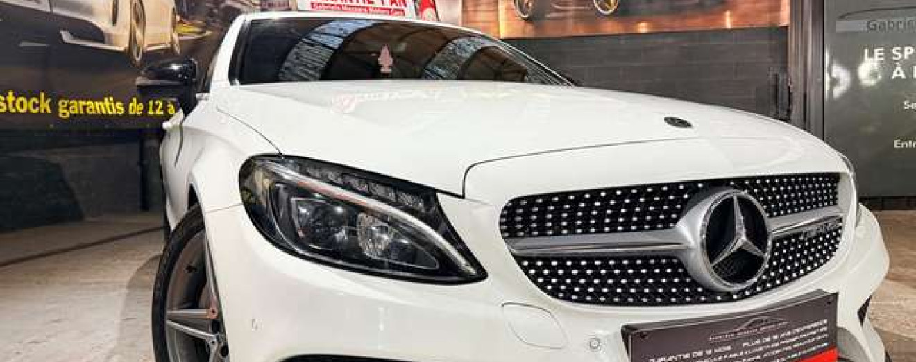 Mercedes-Benz C 220 Cabriolet C 220d Gtronic AMG Cuir GPS LED High performance