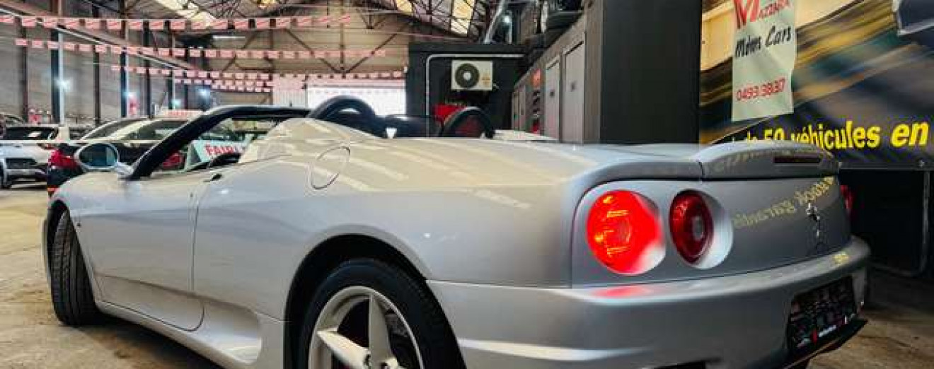 Ferrari 360 Modena Spider 3.6i V8 40v F1