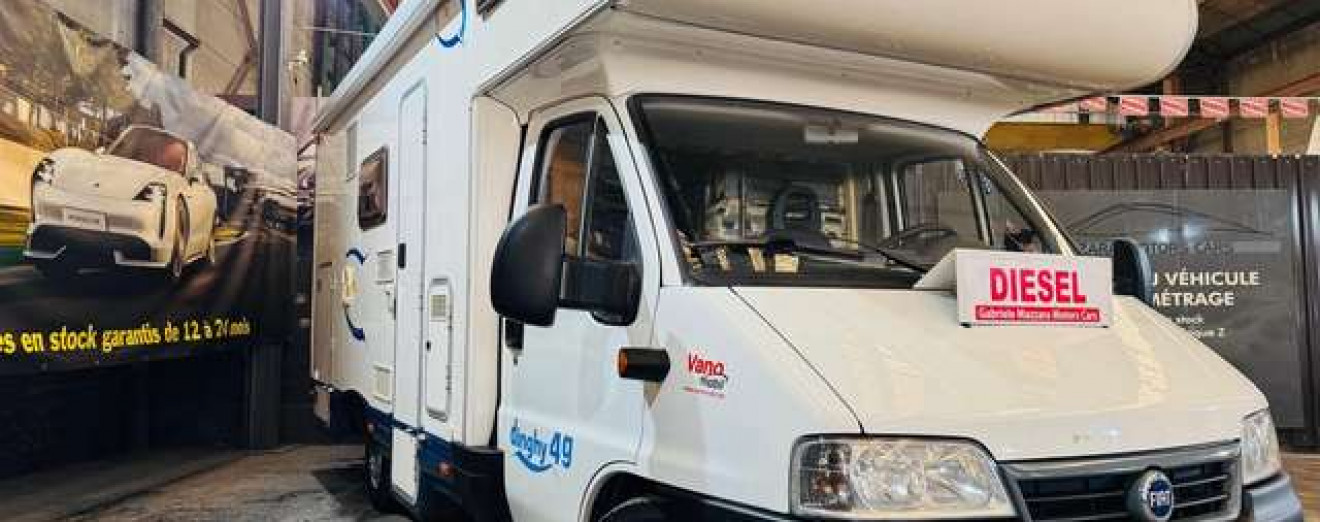 Fiat Ducato 2.8JTD SEA M100 - 6 Places - Caméra - Panneaux