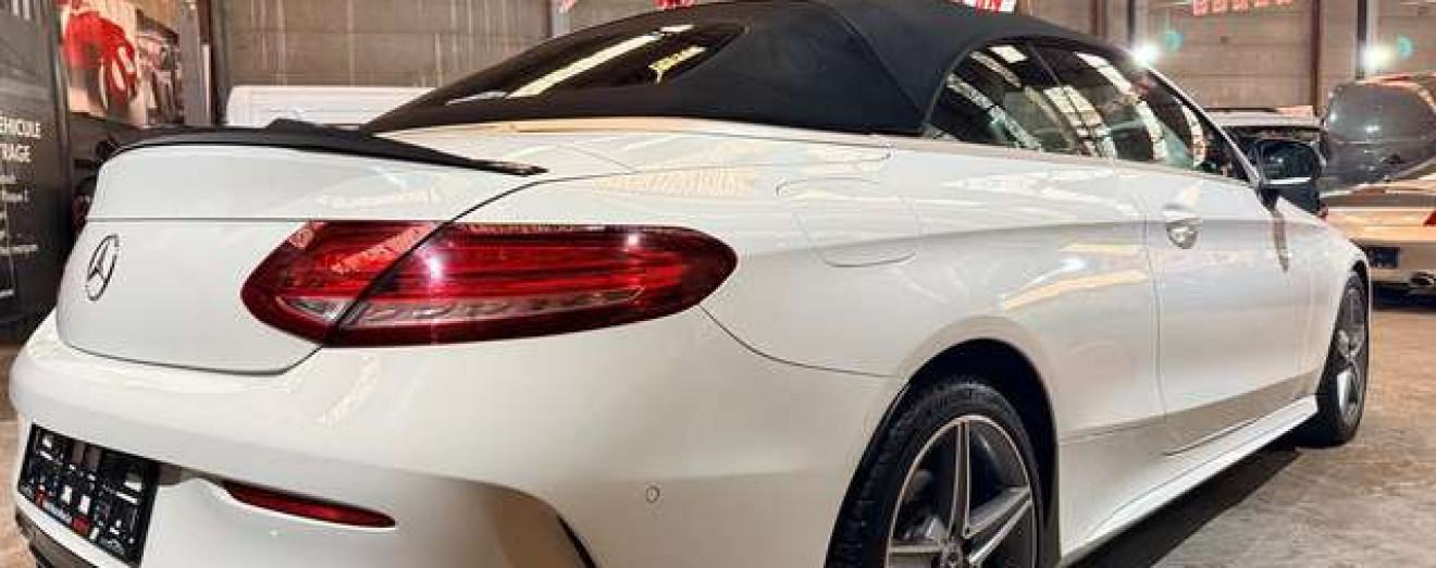 Mercedes-Benz C 220 Cabriolet C 220d Gtronic AMG Cuir GPS LED High performance