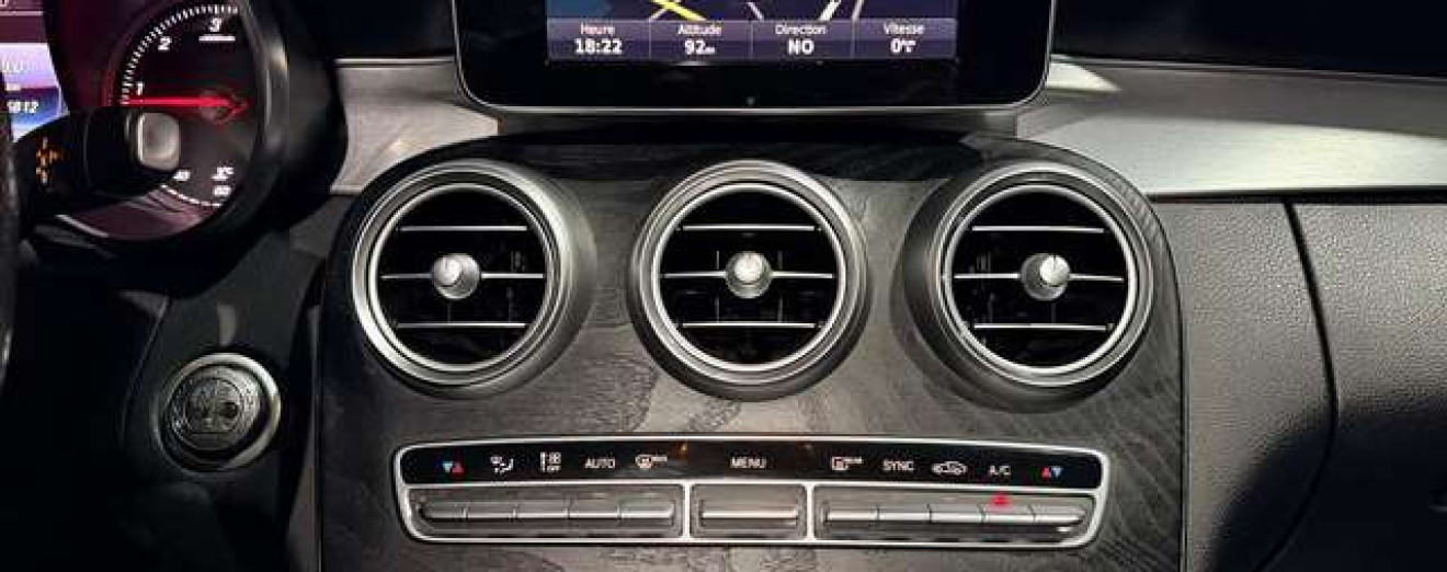 Mercedes-Benz C 220 Cabriolet C 220d Gtronic AMG Cuir GPS LED High performance
