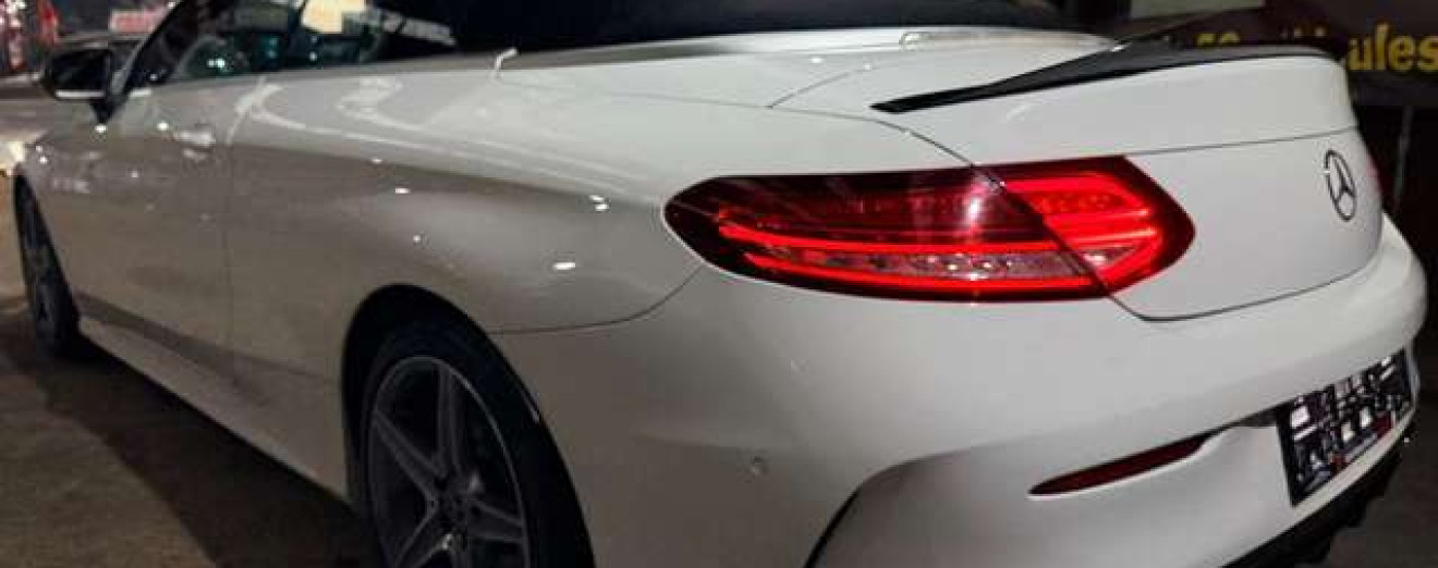 Mercedes-Benz C 220 Cabriolet C 220d Gtronic AMG Cuir GPS LED High performance