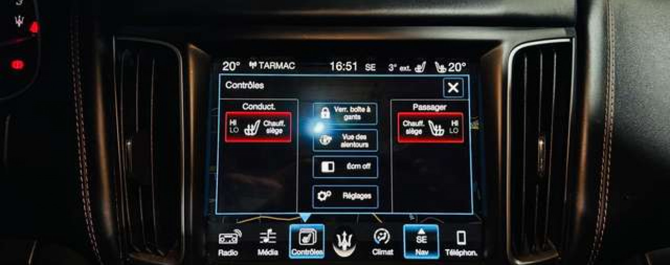 Maserati Levante 3.0V6 Turbo Pano - Cuir - J.A - LED - Camera - GPS