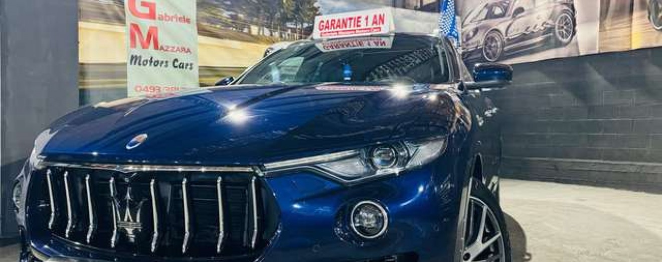 Maserati Levante 3.0V6 Turbo Pano - Cuir - J.A - LED - Camera - GPS