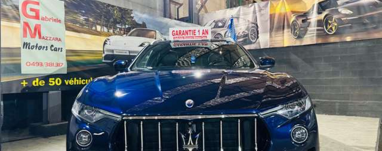 Maserati Levante 3.0V6 Turbo Pano - Cuir - J.A - LED - Camera - GPS