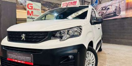 Peugeot Partner 1.5 BlueHDi 3 Places GPS CarPlay PDC TVA 21% Incl