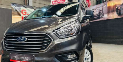 Ford Transit Custom 2.0 TDCi L2H1 Automatique Double portes CarPlay Caméra Attache remorque TVA/BTW 21% Incl