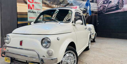 Fiat 500 499cc 110F Restaurée + Remorque Fiat 500
